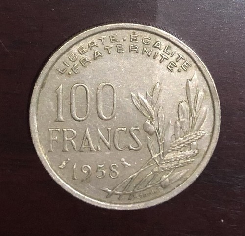 100 francs cochet - francs, cupro