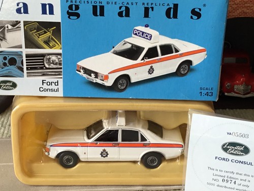 Vanguards ford consul - vanguards, consul/granada