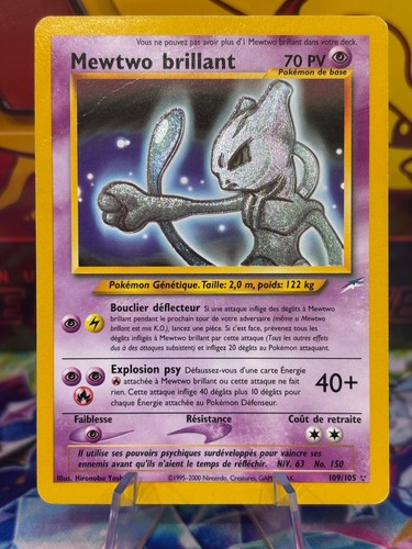 Carte pokémon mewtwo - carte,