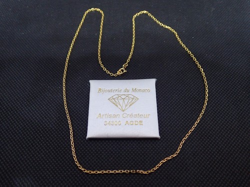 Chaine maille forçat - en, or
