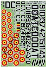 FRROM FR0X05 DÉCALQUES AVIONS