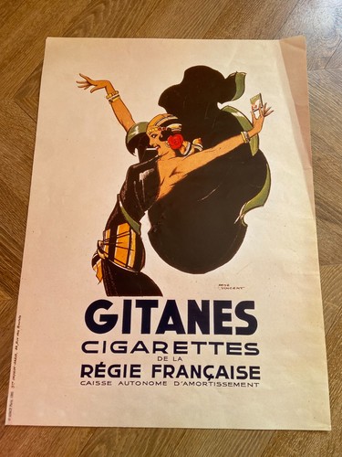 Ancienne affiche publicitaire