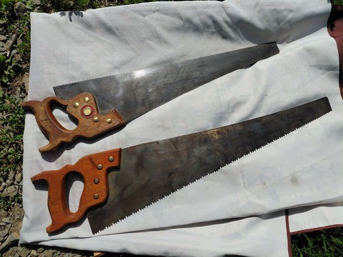 Outils anciens lot 2 scies - anciens.,