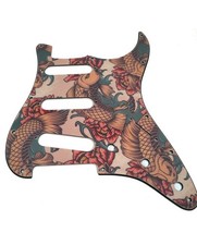 Pickguard Carp Koï Tattoo WD