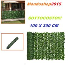 Haie Artificielle Feuille de Lierre Synthétique Anti Chutes MT 3X1