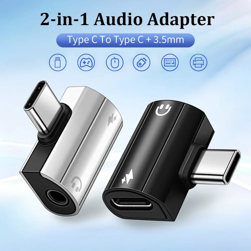 Adaptateur usb 2en1 - adaptateur, usb-c