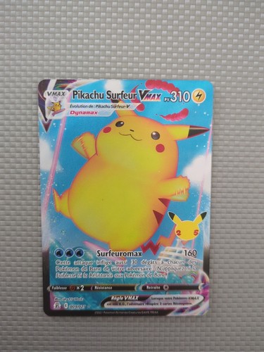 Carte pokémon pikachu - carte,