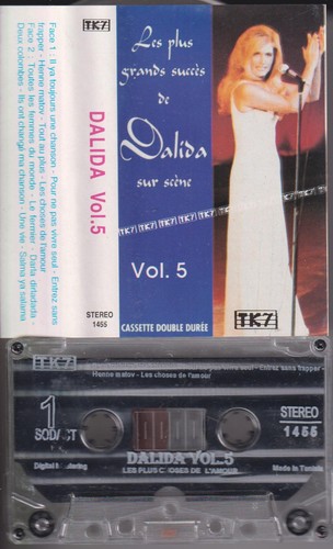 Dalida rare cassette - rare,