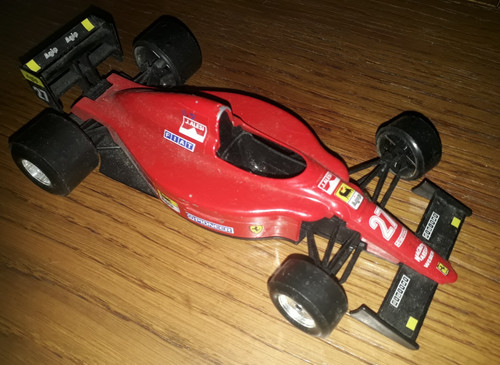 Burago car 24 ferrari - f1,