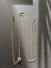 Chaîne sautoir de montre gousset plaqué or signée Savard