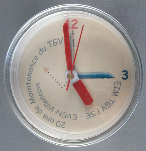 Pendulum clock sncf years - clock,