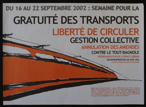 Affiche semaine pour - pour, la