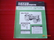 REVUE TECHNIQUE DIESEL  MACHINISME AGRICOLE N°7 6/80  JOHN DEERE 310 -510- 710