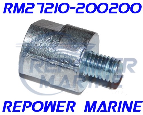Zinc crayon anode pour yanmar - crayon,