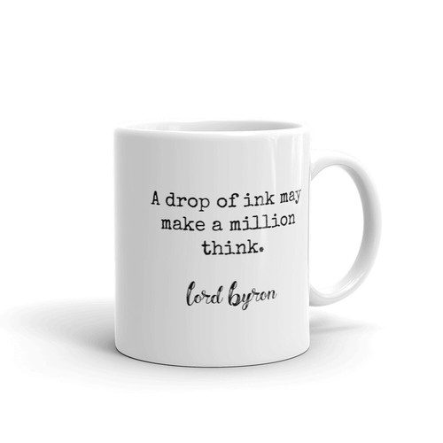 Lord byron quote coffee - coffee, tea