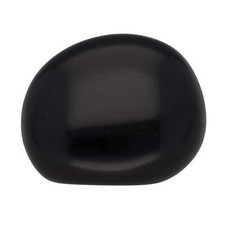 Obsidienne noire trommelstein - noire,