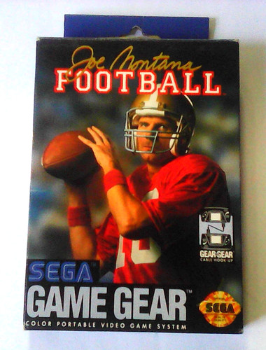 Game gear sega joe montana - gear,