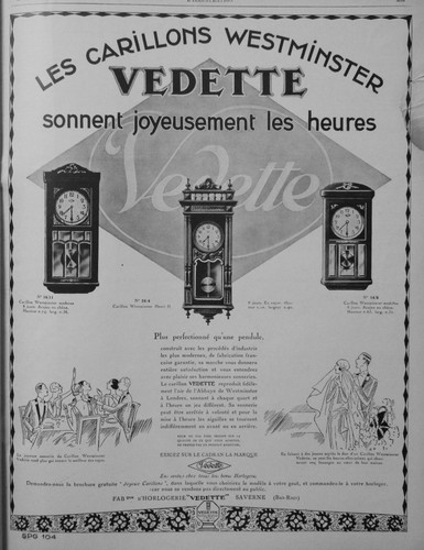 Publicité presse 1926 les - de,