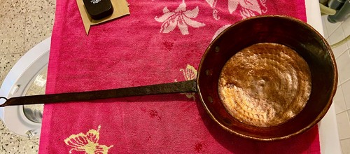 Poêle casserole cuivre - ou,