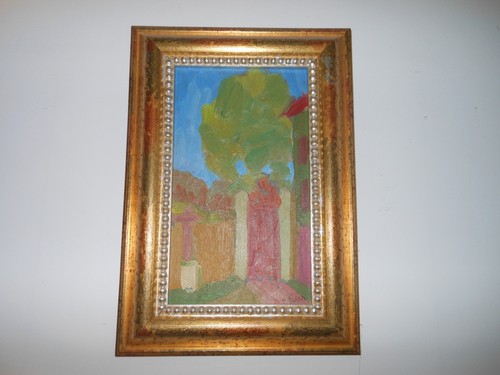 Huile sur carton - de, françois
