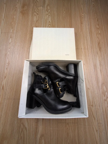 Bottines jonak cuir noir - jonak,