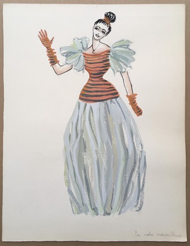 Peinture originale gouache - originale,