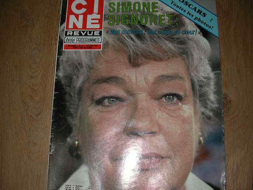 Cine revue 1982 romy schneider - revue,