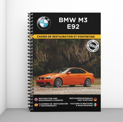 Bmw e92 cahier - bmw, :