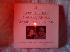 Maurice ANDRE Marie-Claire ALAIN "Trompette et Orgue" Albinoni-Walther-Bach-Haen