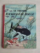 BD Tintin - Le trésor de Rackham le Rouge  1948 B2 Etat moyen