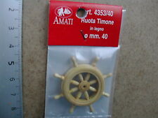 ROUE  GOUVERNAIL BOIS/WOODEN