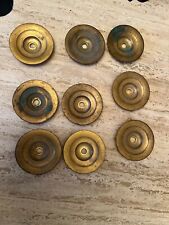 9coupelles bronze pièces de