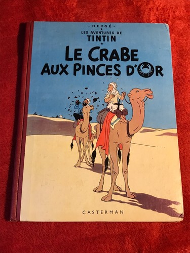 Crabe aux pinces or b23 - aux,