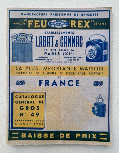 Catalogue 1930 bureaux - 1930,