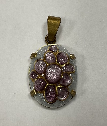 Magnifique pendentif émaux - en,