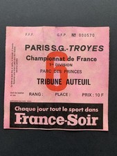 Ticket PSG TROYES 1ière