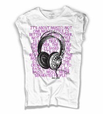 T-Shirt Femme CARL COX Cuffies