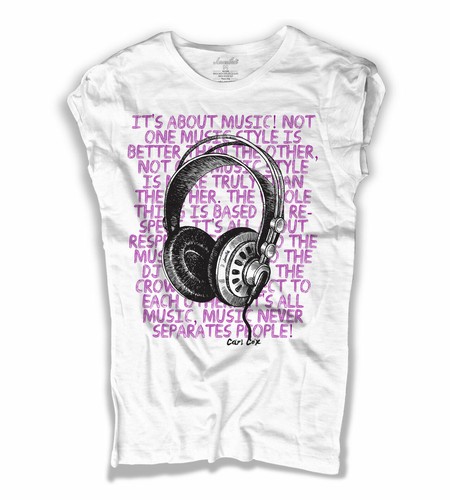 Shirt femme carl cox cuffies - cox,