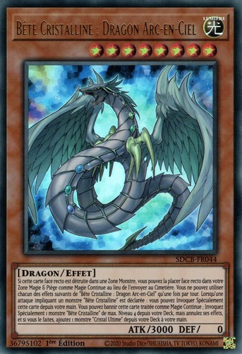 Bête cristalline - yu-gi-oh!,