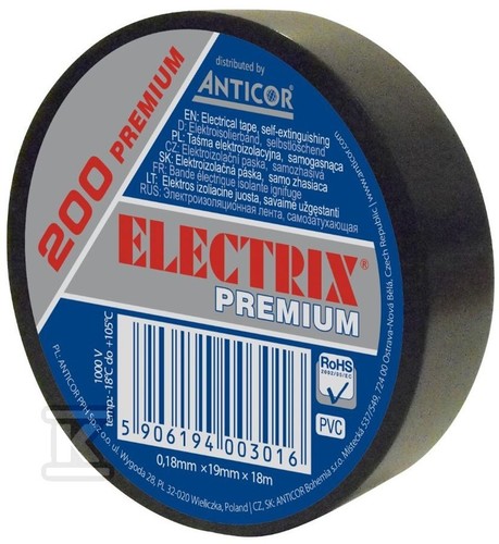 Ruban electrix 200 - electrix, premium