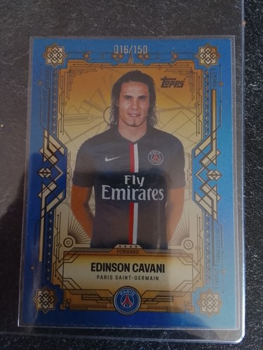 Edinson cavani 016 150 topps - edinson, 016/150