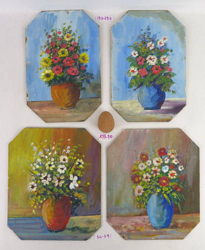 Petits tableaux floraux - 4,