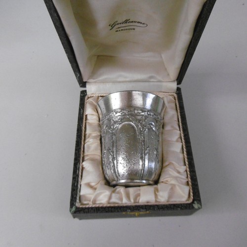 Timbale metal argente - timbale,