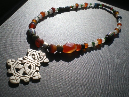 Collier croix copte - 1,