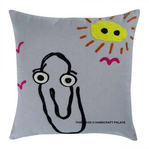 Housse coussin suzani - housse,