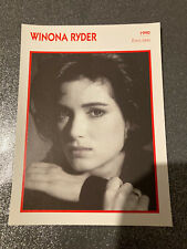 CARTE FICHE ATLAS ACTEUR : WINORA RYDER