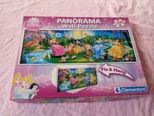 PUZZLE PANORAMA DISNEY PRINCESSES CLEMENTONI 500 PIECES 100 % COMPLET