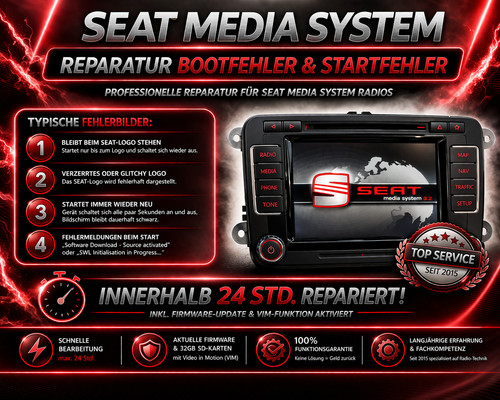 Seat media system réparer - media,