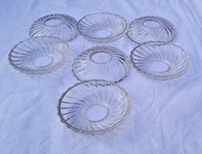 ACCESSOIRE : 1 COUPELLE BOBÈCHE LUSTRE APPLIQUE LAMPE PAMPILLE CRISTAL/VERRE