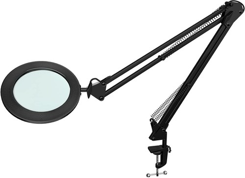 Lampe loupe led bras articulé - bras,